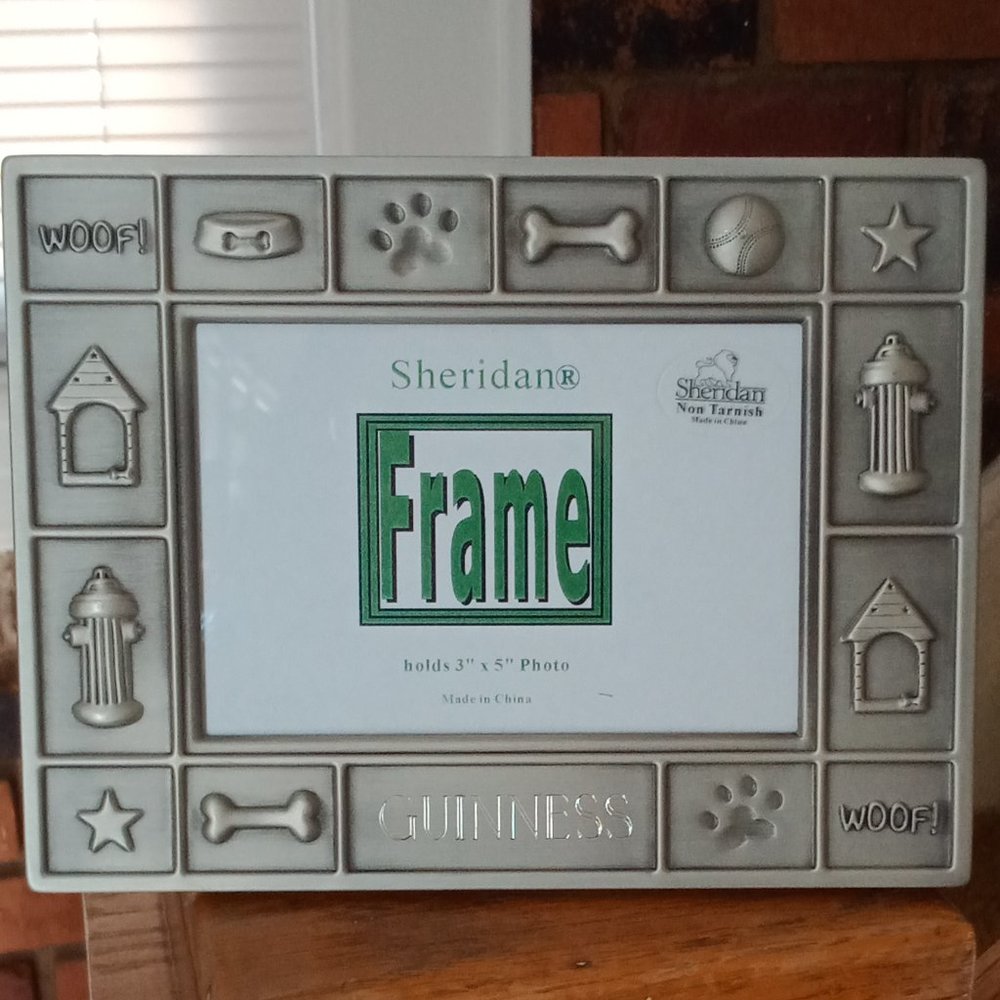 "Guinness" DOG Photo Frame - Picture 2 of 9